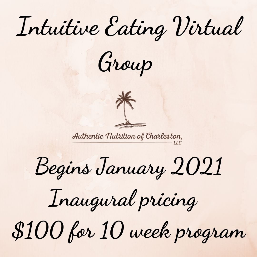 Journey to Food Freedom: Intuitive Eating Virtual Group Program